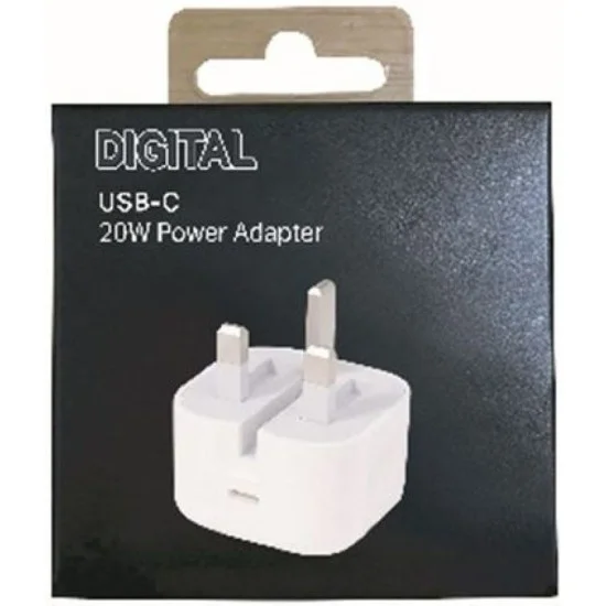 Digital 20W Usb-C Power Adapter - White